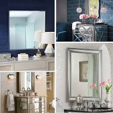 A chic mirror is the easiest way to upgrade your bathroom—no renovation required. Bathroom Mirror Decor Ideas Savillefurniture