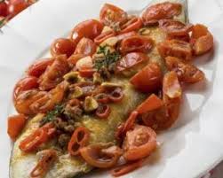 Recette De Filet De Sole Grille Aux Tomates Cerises Et Thym Recette Filets De Sole Alimentation Tomates Cerises