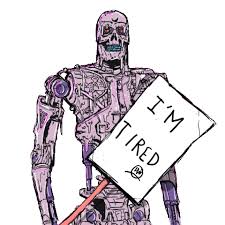 Most popularly, a gif of a small. Im Tired Terminator 2 Judgment Day Sticker By Deladeso For Ios Android Giphy