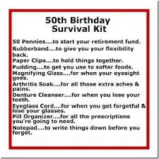Birthday Gift For 50 Year Old Man Who Has Everything Australia 50th Birthday Party Ideas 50th Birthday Ideas Mmmmmm Birthday Survival Kit 50th Birthday Funny 50th Birthday Gifts
