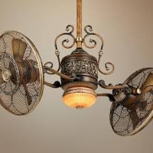 Semi accurate rendition of a dual ocillating ceiling fan. 42 Minka Aire Gyro Belcaro Walnut Ceiling Fan 65774 Lamps Plus Ceiling Fan Design Steampunk Kitchen Ceiling Fan