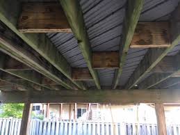 Your installers for the great job you did with our underdeck at aireys inlet. Under Deck Patio And Hanging Porch Swing Doityourself Com Community Forums