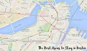 A Helpful Map Of The Best Areas To Stay In Boston Ma Boston Boston Hotels Boston Map Boston Vacation