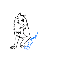 My black and white drawing is small (this is actual size shown here) so it only took about forty minutes to complete. How To Draw An Arctic Wolf Step By Step Easy Drawing Guides Drawing Howtos