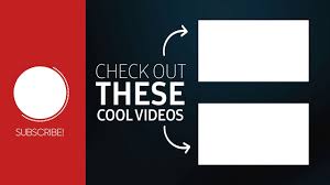 Outro Template For Youtube Free Link Download No Copyright Youtube Banner Template Video Template Video Editing Apps