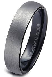 Mens Wedding Band Ring 6mm Tungsten Carbide Mens Wedding Ring Etsy Tungsten Mens Rings Rings For Men Mens Wedding Rings