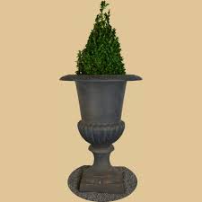 Amphore Antik Grun 54cm Garten Passion
