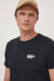 Bavlněné tričko Pepe Jeans CHASE, barva černá