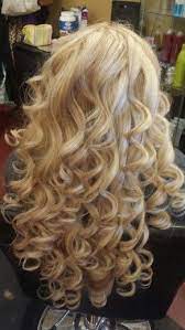 Blond Hair Curls For Long Hair Permed Hairstyles Long Hair Perm