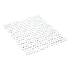 interdesign large clear orbz sink mat