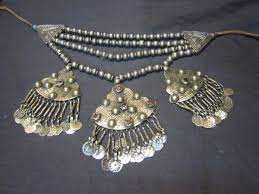 Kashmiri Necklace Jewellery In German Silver Wholesale Silver Jewelry Traditional Jewelry Modern Silver Jewelry
