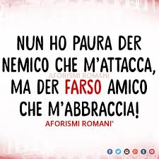 Il falso amico è come l'ombra che ci segue finché dura il sole. Aforismi Romani Sulle Persone False