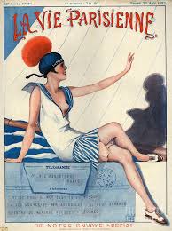 1920s France La Vie Parisienne Magazine By The Advertising Archives Advertising Archives La Vie Parisienne Art Deco Illustration
