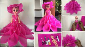 More images for how to make doll dress with paper easy » How To Make A Doll Dress From Foam Simple Craft Ideas