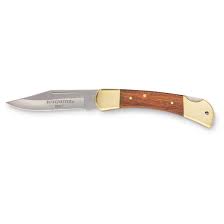 Winchester 2 piece pocket knife set bullet knife outdoors hunters deer. Winchester 2007 Limited Edition 3 1 2 Brass Folder Knife 121057 Folding Knives At Sportsman S Guide