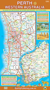 Perth Wa Large Road Map By Qpa