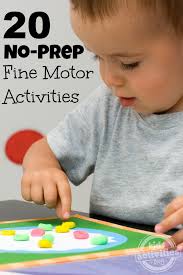 Painting kit, tracing papers, blank thick paper sheets. 20 No Prep Fine Motor Skills Activities
