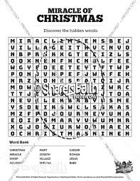 Large print free printable word search puzzles for adults. Luke 2 The Miracle Of Christmas Bible Word Search Puzzles Bible Word Search Puzzles
