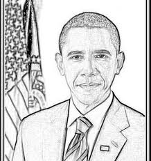 Barack obama stencil coloring page to color, print and download for free along with bunch of favorite barack obama coloring page for kids. Michelle Obama Color Page Shefalitayal
