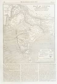 1865 Map of The Railway Network In ...