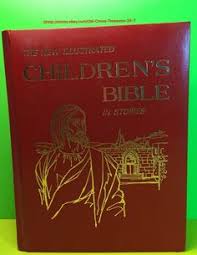Vintage The New Illustrated Children S Bible In Stories Hard Cover Childrens Bible Bible Childrens
