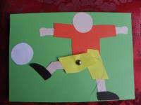 Het is bijna ek en het is bijna vaderdag. Knutselen Met Kinderen Thema Voetbal Huis En Tuin Creatief