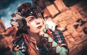 A plethora of cosplays model after nora's outfit. Wallpaper Look Girl Aloy Horizon Zero Dawn Images For Desktop Section Igry Download