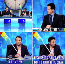 8 Out Of 10 Cats Does Countdown Jon Richardson When Jon Was Peak Jon 8 Out Of 10 Cats Britain Funny Funny Scenes