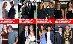 His hair colour is dark brown, and also his eyes colour is dark brown. How Hollywood Makes Male Stars Seem Taller Than Their Lofty Leading Ladies Daily Mail Online
