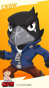 How To Draw Crow Super Easy Brawl Stars Drawing Tutorial Draw It Cute Howto Howtodraw Draw Drawings Drawingtips Dr Zirh Dovmesi Cizimler Oyun Dunyasi