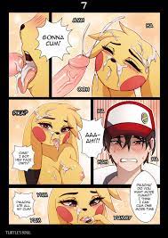 Trainer Red with Pikachu Hentai english 07 - Porn Comic