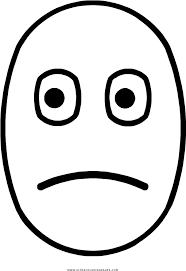 Do you people put noses on your smiley faces? Sad Face Coloring Page Smiley Clipart Large Size Png Image Pikpng