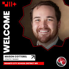 🏥 GCSD9 is excited to welcome two new Athletic Trainers to our District  family — Mason Cotterel and Dr. Ellie Packer! Their appointments were  officially approved at the July 22 Board of