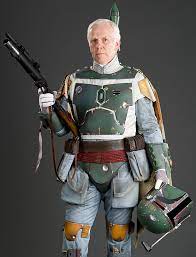 Actor Jeremy Bulloch Poses As The Bounty Hunter Boba Fett Boba Fett Actor Star Wars Awesome Boba Fett