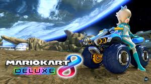 Mario Kart 8 Deluxe Title Screen Jeux Populaire Jeux Personnages