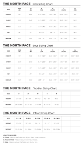 67 Inquisitive North Face Womens Coat Size Chart