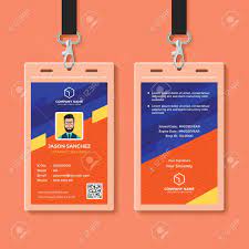 Modern i d cards accessories photos shivan chetty garden bangalore. Modern Graphic Id Card Design Template Royalty Free Cliparts Vectors And Stock Illustration Image 123982245