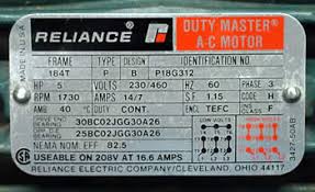 Reliance Duty Master Ac Motor Wiring Diagram from file2.engineering.com
