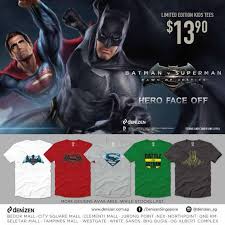 As two legendary dc comics super heroes come together for the first time ever on the big screen in batman v superman: Win A Batman V Superman Dawn Of Justice Tee Or Lanyard At Denizen Singapore Giftout Free Giveaways Singapore Malaysia Usa Korea Worldwide
