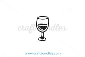 Download Wine Glass Svg Cut File Craftbundles
