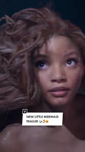 Halle Bailey Splash Scene