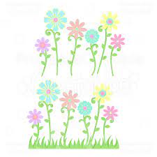 Download Spring Flowers Svg Cutting File Clipart
