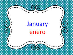 Bilingual Months Of The Year Birthday Chart Cards