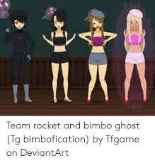 Maybe you would like to learn more about one of these? Team Rocket And Bimbo Ghost Tg Bimbofication By Tfgame On Deviantart Deviantart Meme On Me Me