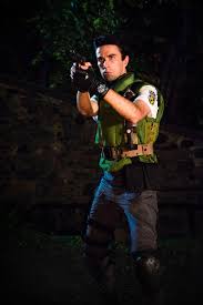 Here's my RE1 Chris Redfield STARS Cosplay! : r/residentevil