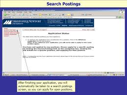 Welcome To The Christopher Newport University Online Employment System Applicant Tutorial Cnu An Eo Employer Is Fully Committed To Access Ppt Download