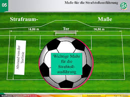 Der dfb gibt in seinen leitlinien vor, dass das spielfeld rechteckig sein muss und bei nationalen spielen zwischen 45 und 90 meter breit bzw. Die Ausbildung Zum Schiedsrichter Ausgabe 2010 Ppt Herunterladen