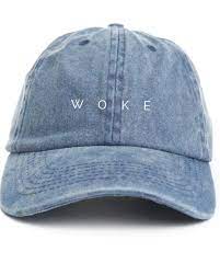 Woke Dad Cap Blue Denim White Dad Hat Dad Hats Denim Cap