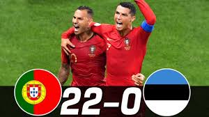 The home of portugal on bbc sport online. Portugal Vs Estonia 22 0 All Goals Extended Highlights Resumen Goles All Matches Ever Hd Youtube