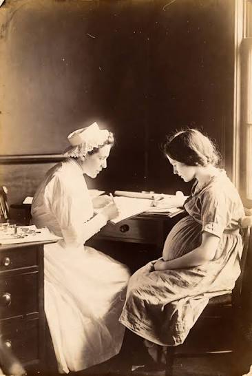 Thirteen-year-old Emma Johnson underwent a mandatory school health  examination on April 15, 1914, at Boston Public School No. 12. The school  nurse, Mrs. Helen Morrison, aged fifty-five, conducted routine physical  check-ups for